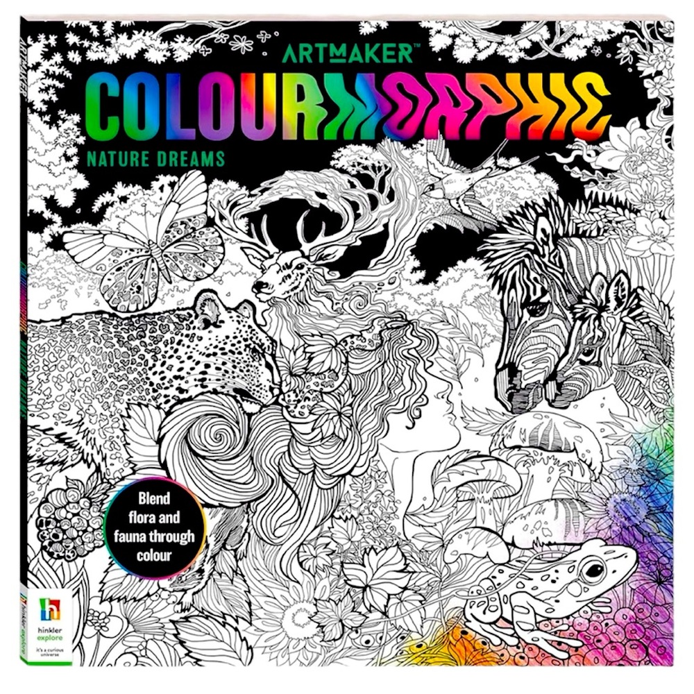 Colormorphic Future Dreams Adult Coloring Book - NWT